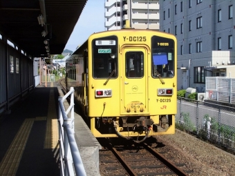 伊万里駅から唐津駅の乗車記録(乗りつぶし)写真