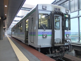 帯広駅から旭川駅の乗車記録(乗りつぶし)写真