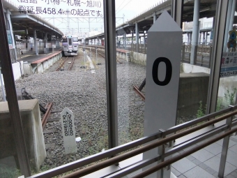 函館駅から大沼公園駅の乗車記録(乗りつぶし)写真