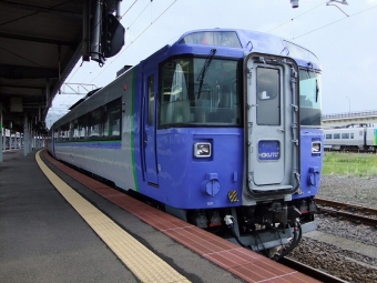 函館駅から東室蘭駅の乗車記録(乗りつぶし)写真