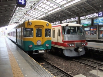 電鉄富山駅から南富山駅の乗車記録(乗りつぶし)写真