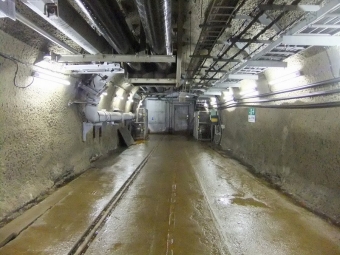 体験坑道駅から青函トンネル記念館駅:鉄道乗車記録の写真