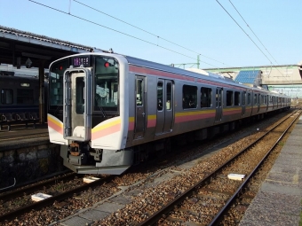 白山駅から吉田駅の乗車記録(乗りつぶし)写真