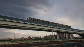 扇大橋駅から江北駅:鉄道乗車記録の写真