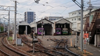 西院駅から嵐山駅の乗車記録(乗りつぶし)写真