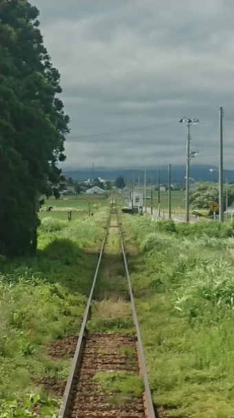 赤湯駅から荒砥駅:鉄道乗車記録の写真