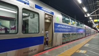 上野駅から土浦駅の乗車記録(乗りつぶし)写真