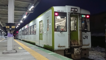 米沢駅から新潟駅:鉄道乗車記録の写真