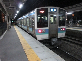 南松本駅から広丘駅の乗車記録(乗りつぶし)写真