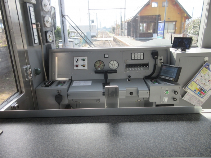 鉄道乗車記録の写真:車内設備、様子(4)        「運転台」