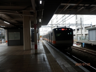 立川駅から御茶ノ水駅の乗車記録(乗りつぶし)写真