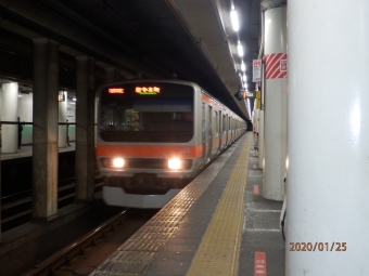 新八柱駅から新松戸駅:鉄道乗車記録の写真