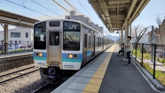 広丘駅から南松本駅の乗車記録(乗りつぶし)写真