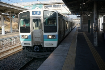 富士見駅から広丘駅の乗車記録(乗りつぶし)写真