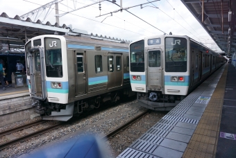 松本駅から西条駅の乗車記録(乗りつぶし)写真