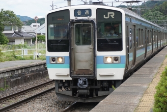 西条駅から塩尻駅の乗車記録(乗りつぶし)写真