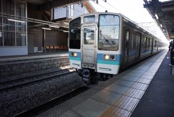 広丘駅から松本駅の乗車記録(乗りつぶし)写真