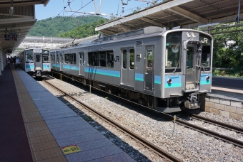 明科駅から松本駅の乗車記録(乗りつぶし)写真