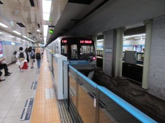 三鷹駅から九段下駅の乗車記録(乗りつぶし)写真