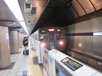 永田町駅から池尻大橋駅の乗車記録(乗りつぶし)写真