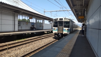平田駅から広丘駅の乗車記録(乗りつぶし)写真