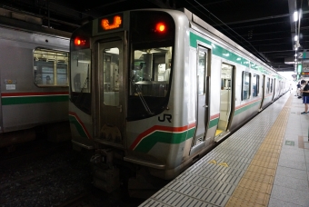 仙台駅から松島駅の乗車記録(乗りつぶし)写真