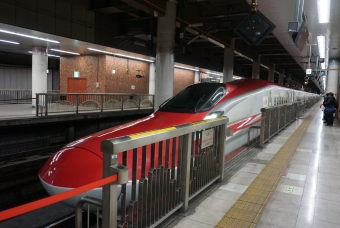 上野駅から大曲駅の乗車記録(乗りつぶし)写真