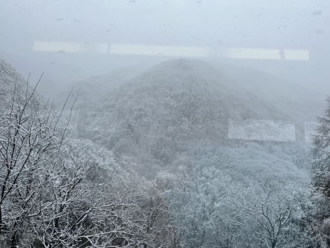 鉄道乗車記録の写真:車窓・風景(2)        「雪」