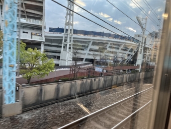 山手駅から横浜駅の乗車記録(乗りつぶし)写真