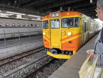 長野駅から北長野駅の乗車記録(乗りつぶし)写真