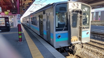 塩尻駅から小野駅の乗車記録(乗りつぶし)写真