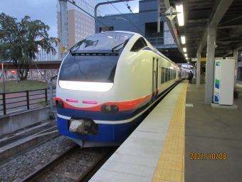上越妙高駅から新潟駅:鉄道乗車記録の写真