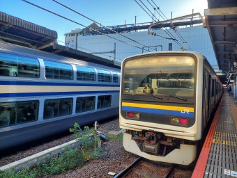 千葉駅から本千葉駅の乗車記録(乗りつぶし)写真