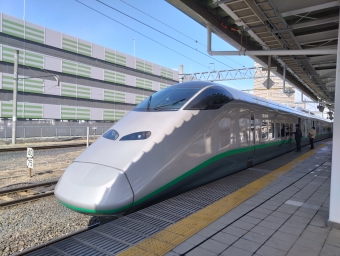 大石田駅から山形駅の乗車記録(乗りつぶし)写真