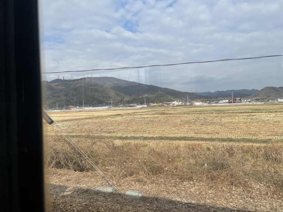 鉄道乗車記録「相生駅から岡山駅」車窓・風景の写真(1) by fjcp 撮影日時:2022年12月31日
