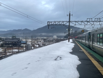 永原駅から近江塩津駅の乗車記録(乗りつぶし)写真
