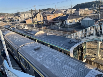 香取駅から銚子駅の乗車記録(乗りつぶし)写真