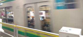 綾瀬駅から西日暮里駅:鉄道乗車記録の写真