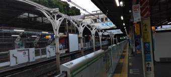 日暮里駅から上野駅の乗車記録(乗りつぶし)写真