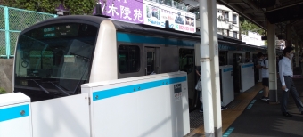 西日暮里駅から田端駅の乗車記録(乗りつぶし)写真