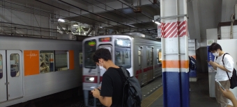 成増駅から和光市駅の乗車記録(乗りつぶし)写真