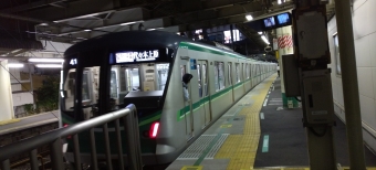 南柏駅から松戸駅の乗車記録(乗りつぶし)写真