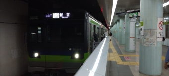 市ヶ谷駅から新宿三丁目駅の乗車記録(乗りつぶし)写真