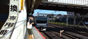 日暮里駅から柏駅:鉄道乗車記録の写真