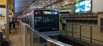 新宿駅から代々木上原駅の乗車記録(乗りつぶし)写真