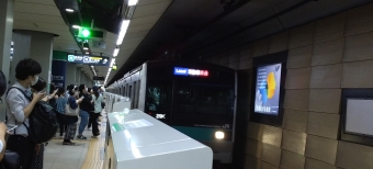 大手町駅から綾瀬駅:鉄道乗車記録の写真