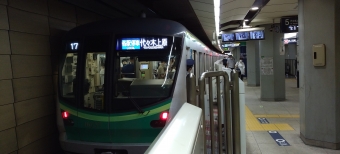 綾瀬駅から大手町駅:鉄道乗車記録の写真
