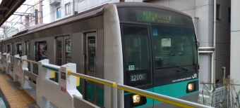 綾瀬駅から西日暮里駅の乗車記録(乗りつぶし)写真