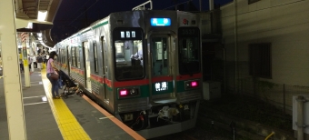 京成高砂駅から京成金町駅の乗車記録(乗りつぶし)写真