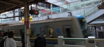 南柏駅から金町駅の乗車記録(乗りつぶし)写真